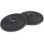 Filtres charbon (x2) type 190 (190 x 41 mm) Hotte Best, Electrolux, De Dietrich, Brandt, Arthur Marti, Siemens, Faure