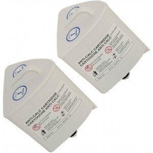 Lot de 2 cartouches anti-calcaire pour Centrale vapeur MOULINEX XD9030E0