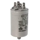 Condensateur de démarrage 7uf 450v 6 pour sèche-linge Candy
