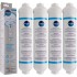 Wpro USC100 - Filtres à eau (x4) pour réfrigérateur Haier, Samsung, Whirlpool, Daewoo, LG
