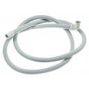 Tuyau d'évacuation (2,43 m) pour lave-linge Electrolux, Faure, Zanussi, Curtiss, Listo, AYA, Bellavita, Selecline, Essentiel B