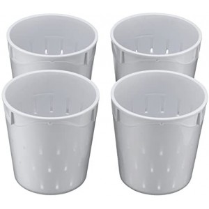 Lot de 4 faisselles (0,25 L) pour Yaourtière LAGRANGE 440004