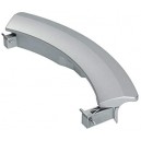 Poignee de hublot argent pour lave-line Bosch, Siemens 00751789
