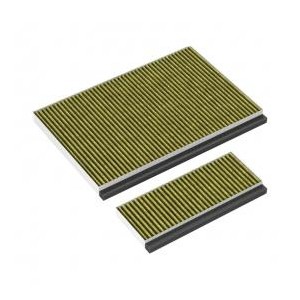 Lot de 2 filtres à charbon actif pour Hotte BOSCH 11041790