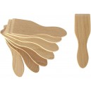 Lot de 8 spatules en bois Lagrange - Multiples usages : raclette, mini crêpes, plancha