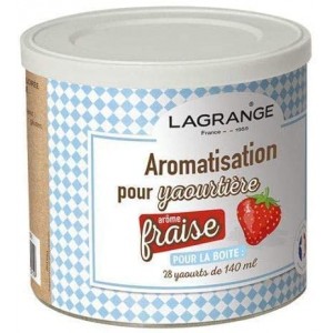 Pot de 425g arôme fraise pour Yaoutière LAGRANGE 380320