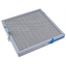 Filtre à graisse métallique (24,5 x 24,5 x 2,5 cm) pour hotte Novy