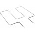 Résistance de sole 1100 W (39,3 x 32 x 0,8 cm) pour four Valberg - Continental Edison - Sharp - Far - Waltham - Aya