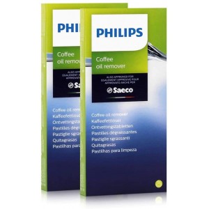 Lot de 2 boîtes de 6 pastilles dégraissantes (1,6 g) pour Cafetière PHILIPS CA6704/10