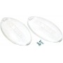 Lot de 2 diffuseurs de lumière pour hotte Zanussi