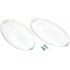 Lot de 2 diffuseurs de lumière pour hotte Zanussi