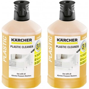Lot de 2 nettoyants plastique 3 en 1 détergent pour Nettoyeur Haute Pression KARCHER - 62957580
