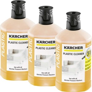 Lot de 3 nettoyants plastique 3 en 1 détergent pour Nettoyeur Haute Pression KARCHER - 62957580