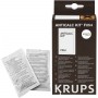 Lot de 2 sachets détartrant (2x 40g) pour machines à café & bouilloires Krups