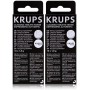 Lot de 2 boîtes de pastilles détergentes Krups - Chaque boîte contient 10 pastilles de 1,5 g.