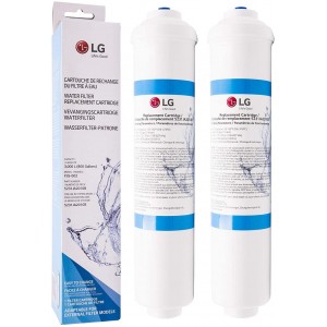 Lot de 2 filtres à eau externe pour Réfrigérateur LG ADQ73693901