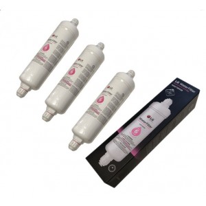 Lot de 3 filtres à eau externe pour Réfrigérateur LG ADQ73693901