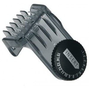 Peigne à barbe réglable (0,5 à 15 mm) pour Tondeuse ROWENTA CS-00139085