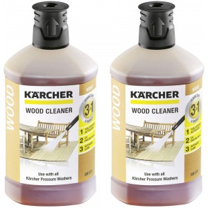 Lot de 2 nettoyants 3 en 1 (1L) pour Nettoyeur Haute Pression KARCHER - 62958820
