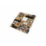 Module d'alimentation pour TV LED Samsung - Dimensions : 24,5 x 24,5 cm.