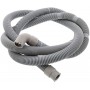 Tuyau d'évacuation d'eau (Longueur : 25,4 CM - Diamètre externe : 2,8 CM) pour lave-linge Electrolux, Zanussi, AEG, Faure.