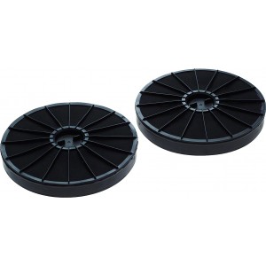 Lot de 2 filtres à charbon pour Hotte MIELE  04965503