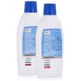 Lot de 2 détartrants liquide (1L) adaptés au nettoyage des machines à café, bouilloires et fours à vapeur Bosch & Siemens