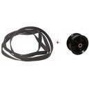 Kit galet tendeur + courroie 1991H8 MAEL pour sèche-linge Ariston Hotpoint - Indesit