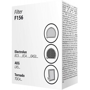 Kit de filtration F156 pour Aspirateur AEG 9009229320
