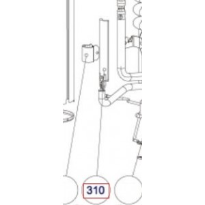 Elément chauffant pour Mini-bar DOMETIC 207255001