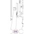 Element chauffant pour minibar Dometic