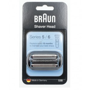 Tête de rasoir cassette 53B séries 5/6 pour Tondeuse BRAUN 81746550