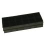 FILTRES À CHARBON ACTIF (x2) 25 x 9,5 x 2,3 CM POUR HOTTE CANDY - HOOVER - ROSIÈRES