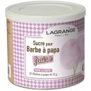 Boîte de 500 g de sucre barbe à papa goût fraise Lagrange