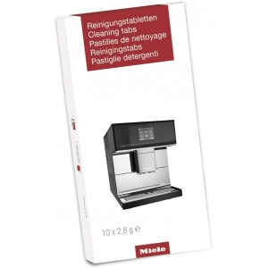Pastilles de nettoyage (10 x 2,8 g) pour Cafetière MIELE 11201200