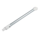 Tube télscopique blanc en aluminium pour aspirateur balai Air Force Rowenta
