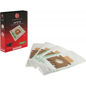 Lot de 4 sacs h77 pour Aspirateur Space Explorer HOOVER 35601734