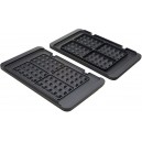 Lot de 2 plaques à gaufres (370 x 230 x 40 mm) avec gobelet doseur pour Multigrill De'Longhi 