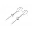 Fouet à Emulsionner en Plastique par 2 pour Batteur Moulinex Accessimo, Easy Max, Soleil