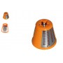 Cone Orange à Raper Fin pour Robot Ménager Moulinex 