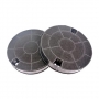 filtre a charbon type 29 ? 190 m/m x 2 pour hotte whirlpool - f115360