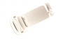 poignee verrou gauche blanc pour petit electromenager moulinex - ms-0a19097