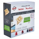 Lot de 6 Sacs en ¨Papier + Filtre Hepa pour Aspirateur Rowenta, Tefal, Moulinex