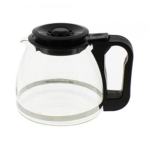 Verseuse conique noire avec couvercle pour Cafetière HOME EQUIPEMENT A05BLACK