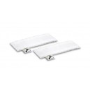 KARCHER Lot de 2 serpillères microfibre