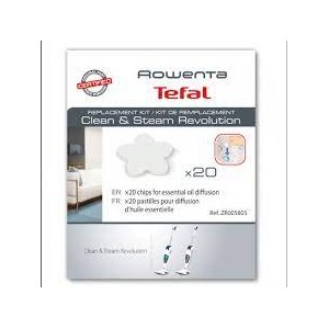 Kit de remplacement pastilles pour Nettoyeur Vapeur ROWENTA ZR005805