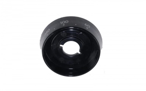 Disque bouton noir pour Cuisiniere INDESIT C00284678