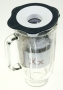 bol blender en verre blanc 1