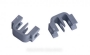 clips panier inferieur (x2) pour lave vaisselle bosch b/s/h