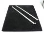 filtre charbon dim 263x310mm + fixations pour hotte de dietrich